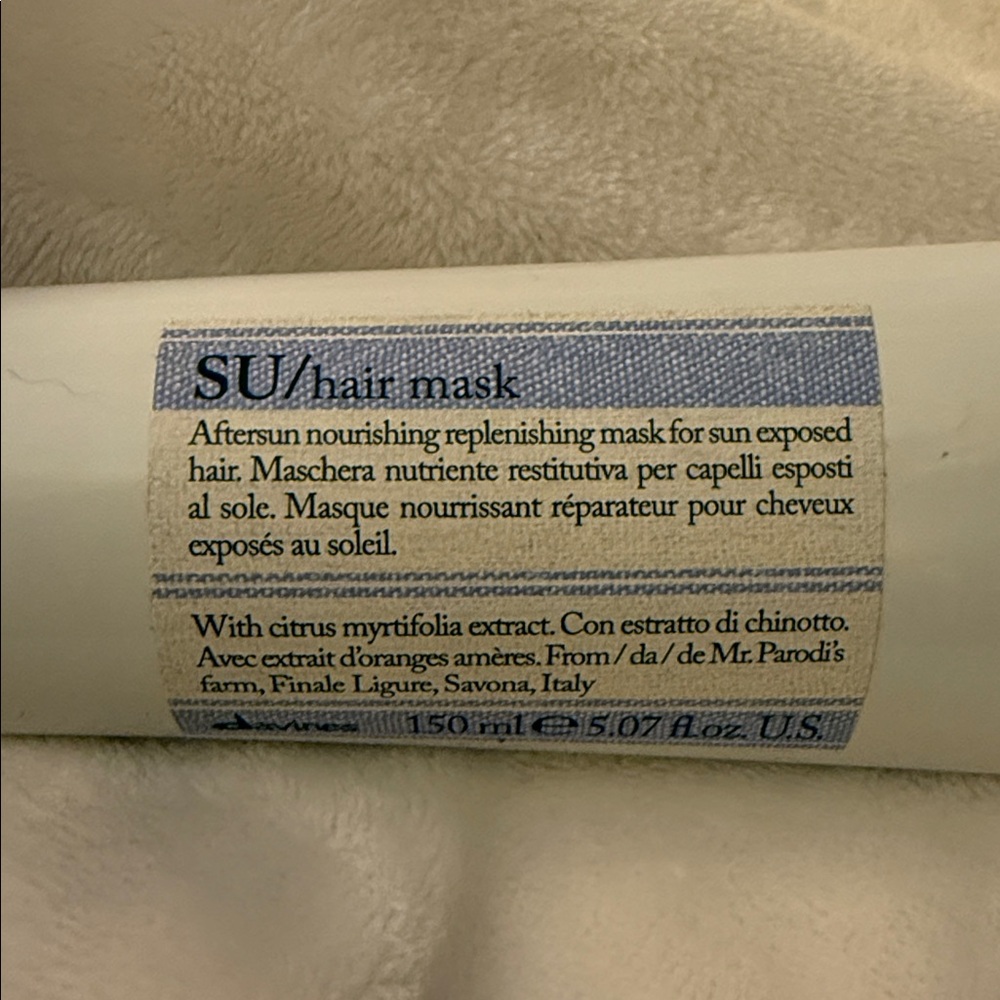 Davines SU Hair Mask
